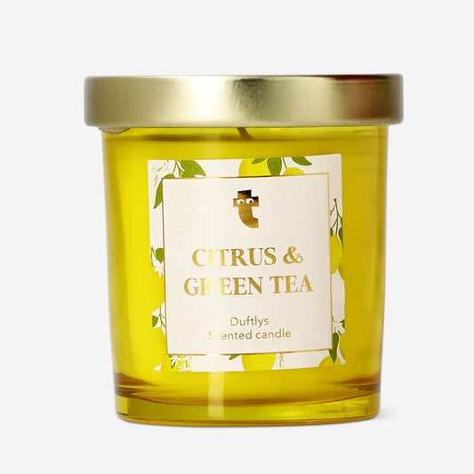 Scented candle - Green tea and citrus fragrance