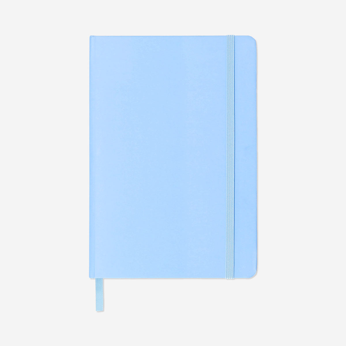 Blue DIY junk journal for office use featuring vintage-style paper and embellishments, designed by Flying Tiger Copenhagen.