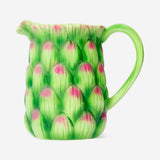Flying Tiger Copenhagen artichoke-shaped 900 ml kitchen jug with detailed artichoke design and sturdy handle.