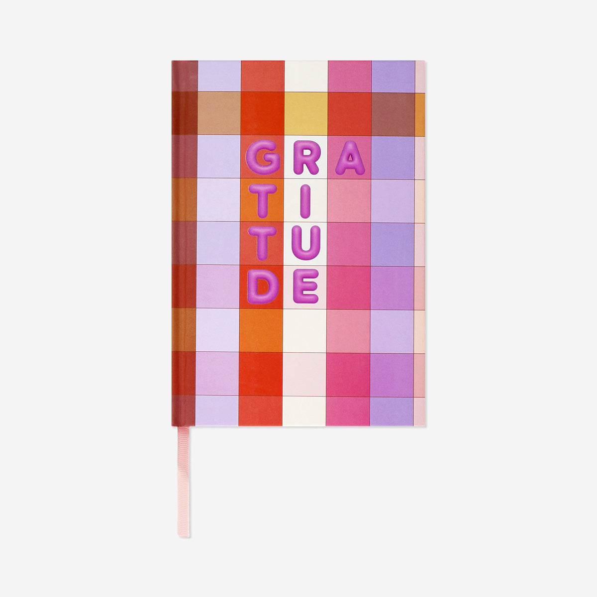 Checkered gratitude journal