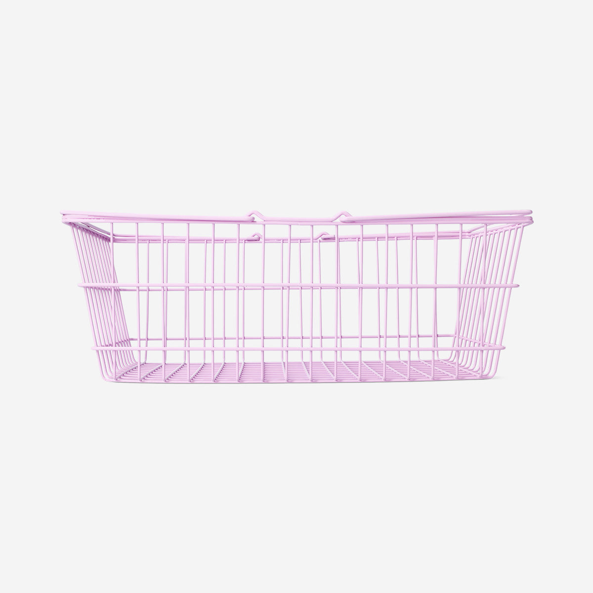 Pink wire basket