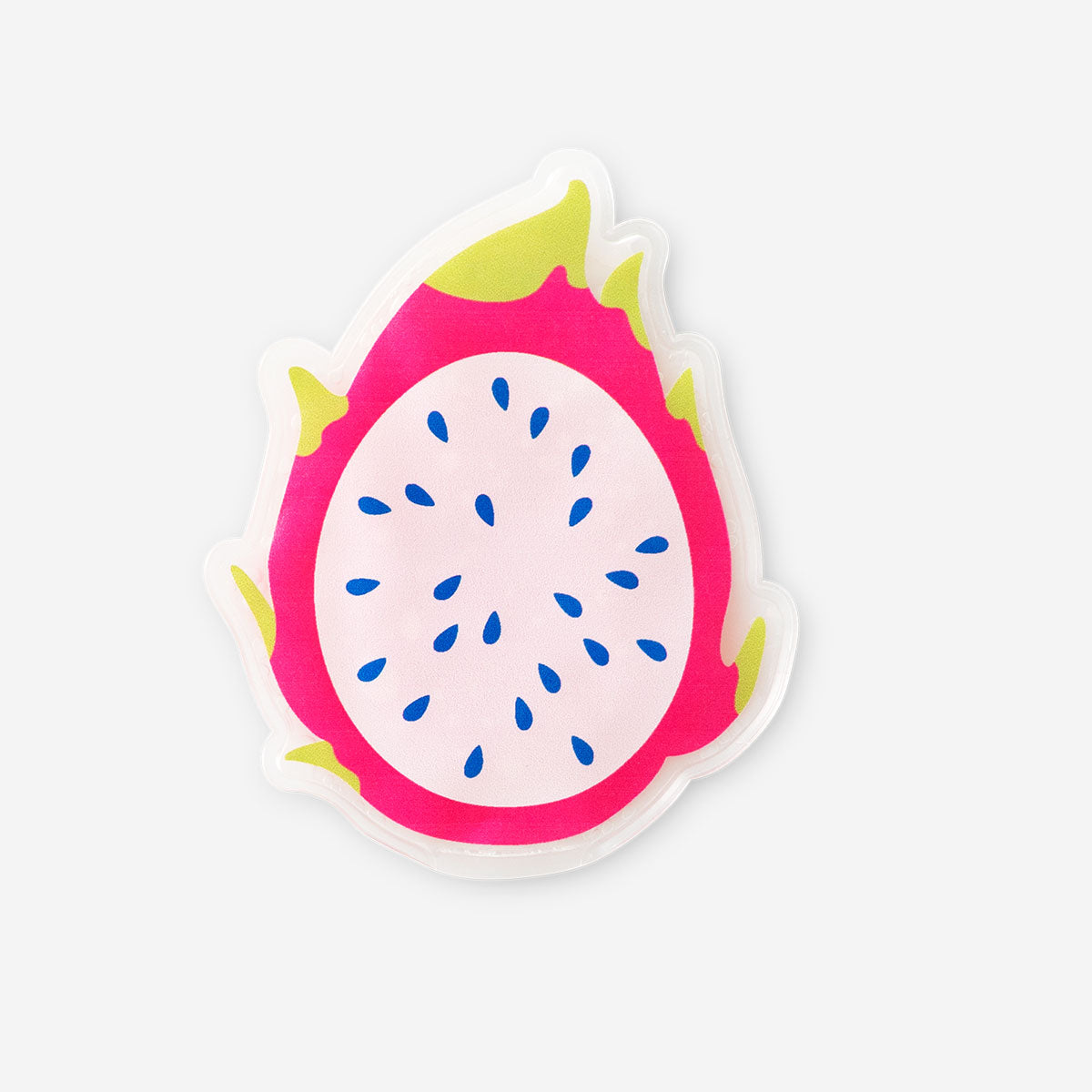 Flying Tiger Copenhagen pocket cooling pad with dragon fruit design, compact gadget for cooling relief on the go.