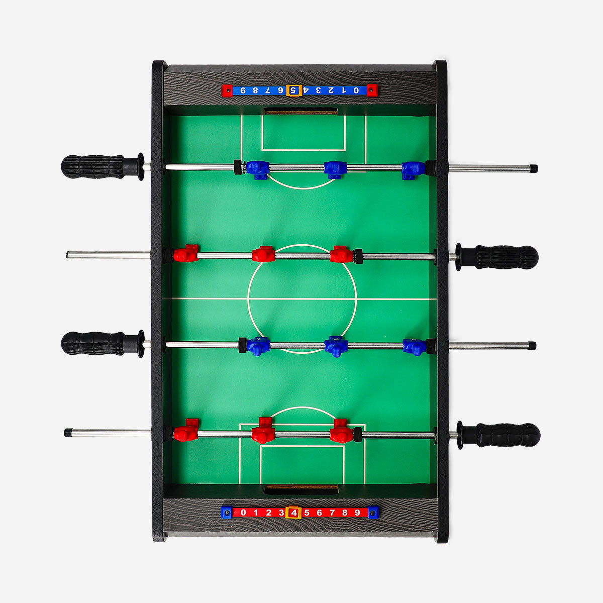 Flying Tiger Copenhagen football game, classic tabletop game with mini football players and goalposts for fun indoor play.