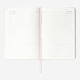 Daily Diary A5 with Linen Cover - English Office Flying Tiger Copenhagen 