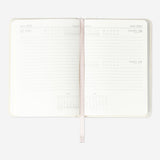 Daily Diary with Linen Cover A6 - English Office Flying Tiger Copenhagen 