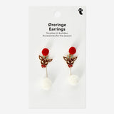 Dangling Earrings with Reindeers and Pom Poms Personal care Flying Tiger Copenhagen 