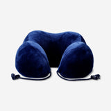 Dark blue memory foam travel pillow Leisure Flying Tiger Copenhagen 