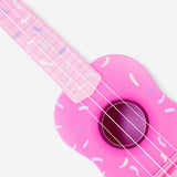 Ukulele - Pinkes Donut-Design