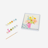 Kit DIY de pintar por números - Ramo de flores