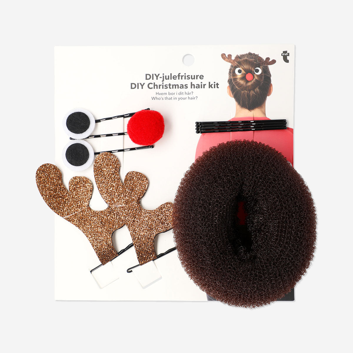 DIY reindeer hair kit