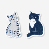 Cat cleaning sponges with hard texture - 2 pcs