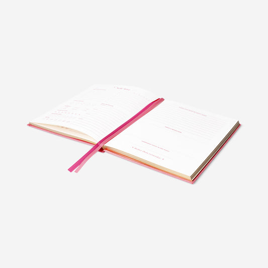 Pink self love journal