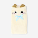 Comfy cat socks in size 39/40 with colorful feline patterns, made of soft textile material by Flying Tiger Copenhagen.