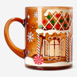 Gingerbread mug glass mug - 350 ml