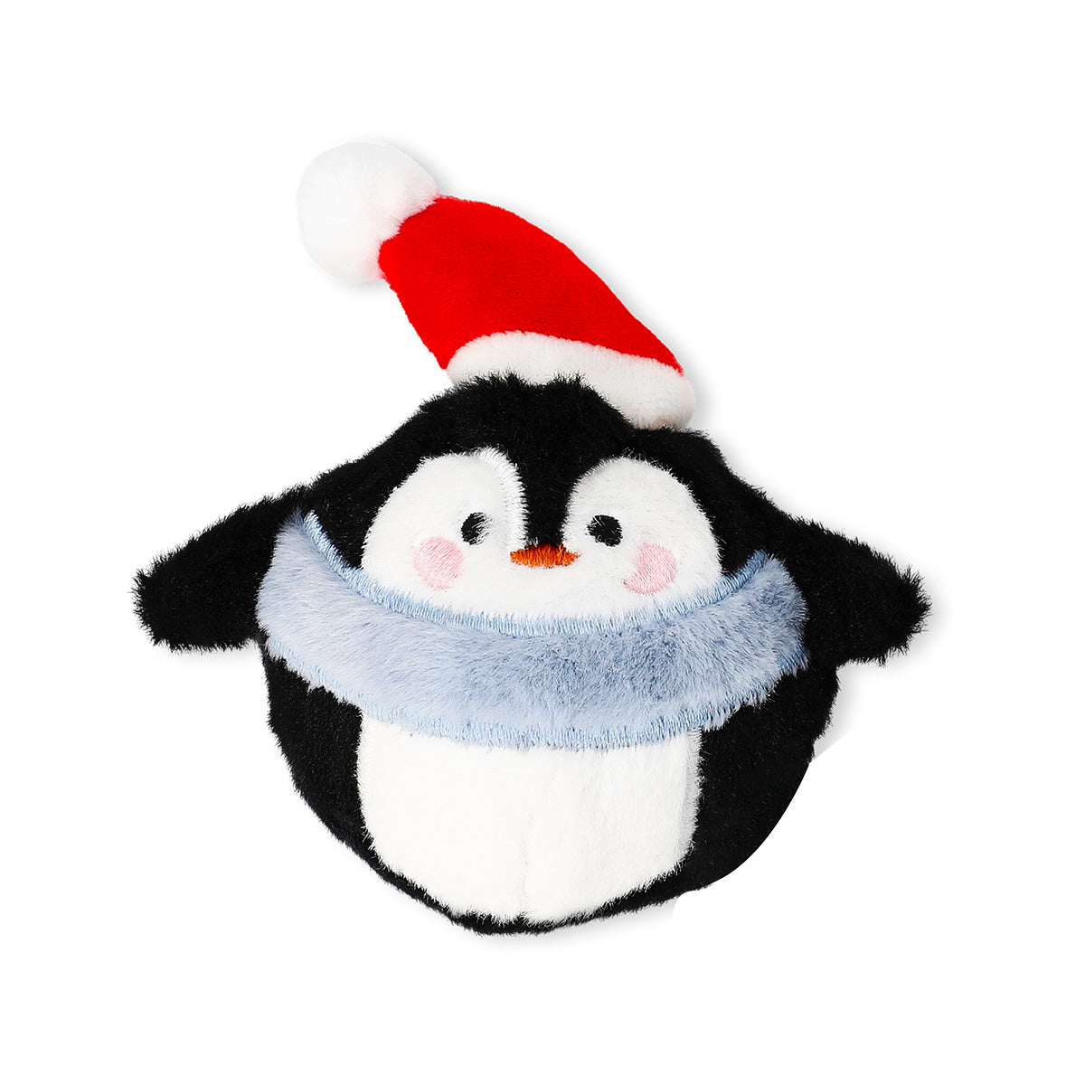 Flying Tiger Copenhagen plush penguin ball toy with soft fabric and adorable design, perfect for cuddling and play.