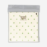 Set of 16 Flying Tiger Copenhagen party napkins with green star patterns, perfect for celebrations and gatherings.