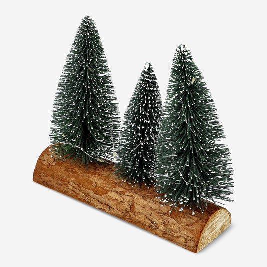 Decoratief gloeien Kerstdag Bomen