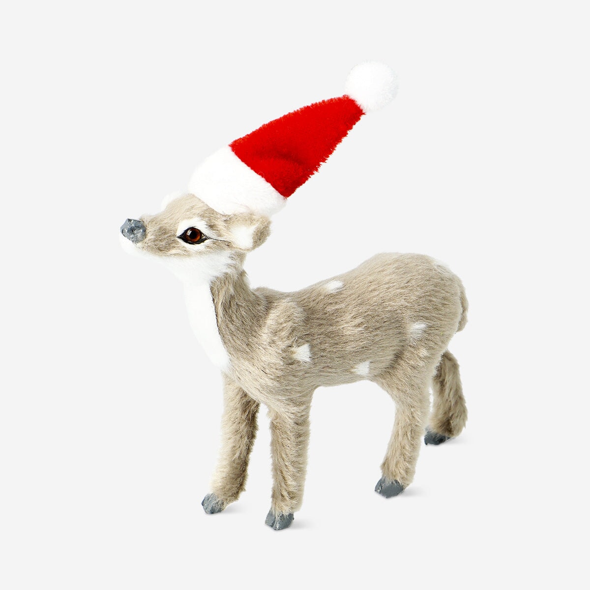 Decorative grey Christmas roe deer - 13 cm Home Flying Tiger Copenhagen 