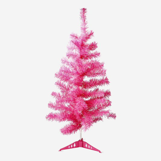 Decoratief Roze Kerstmis Boom