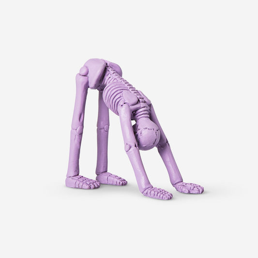 Decorative Purple Skeleton