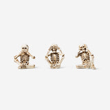 Decorative skeleton monkeys - 3 pcs Party Flying Tiger Copenhagen 