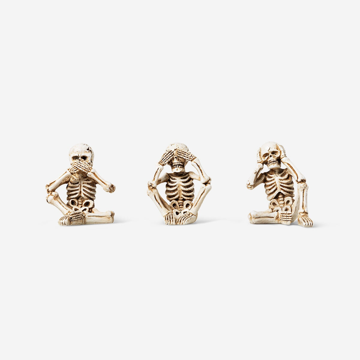 Decorative skeleton monkeys - 3 pcs Party Flying Tiger Copenhagen 