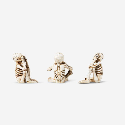 Decorative skeletons - 3 pcs