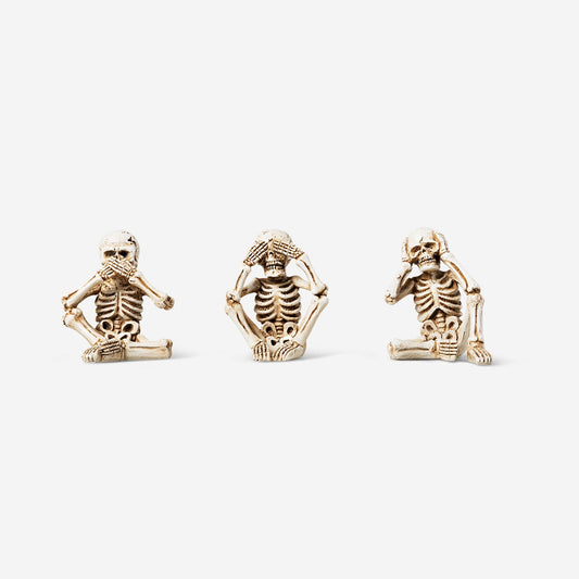 Decorative skeletons - 3 pcs