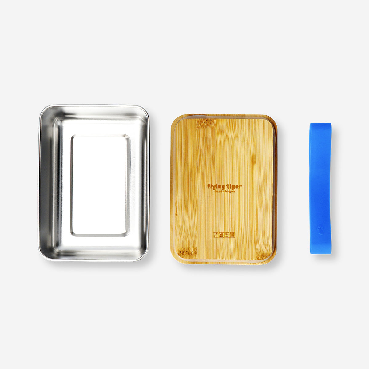 Designer Collection - Steel lunchbox with lid - 17 cm