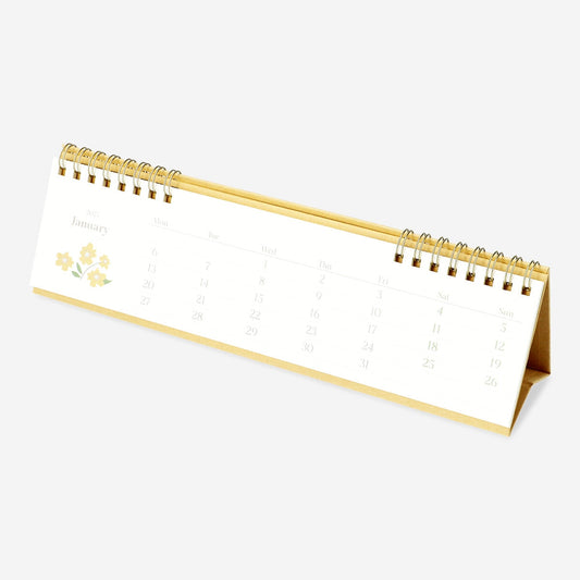 Desk Calendar - English