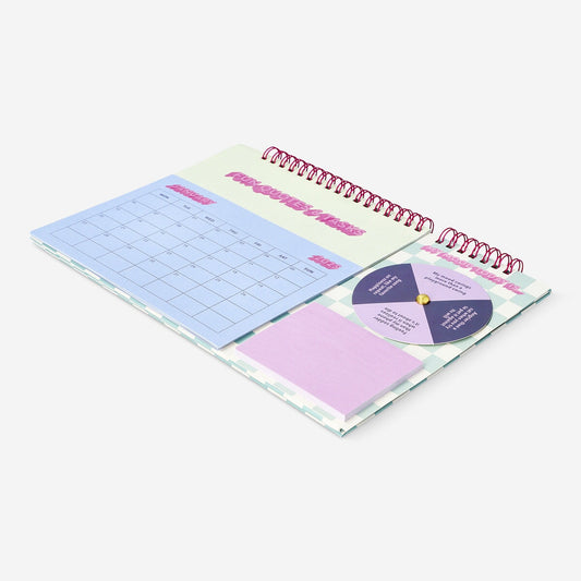 Desk Calendar with Monthly Tasks - English