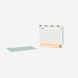 Desk Calendar with Wooden Holder - English Office Flying Tiger Copenhagen 