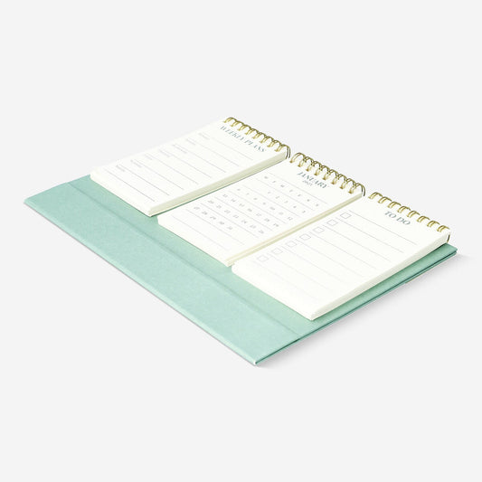 Desk Planner Pads en inglés - 3 pzas