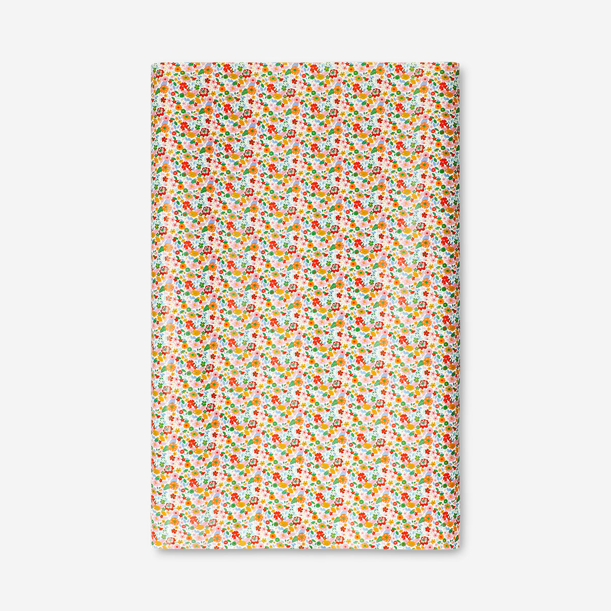 Colorful floral wrapping paper from Flying Tiger Copenhagen, 400 cm length, ideal for gift wrapping and office use.