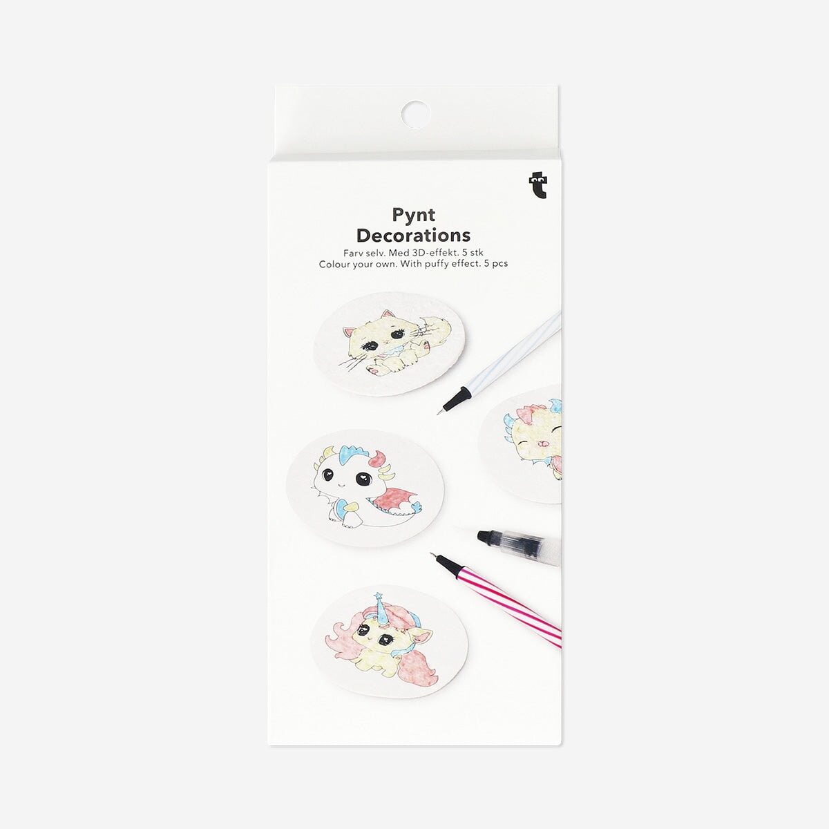 DIY 3D decor figures Hobby Flying Tiger Copenhagen 