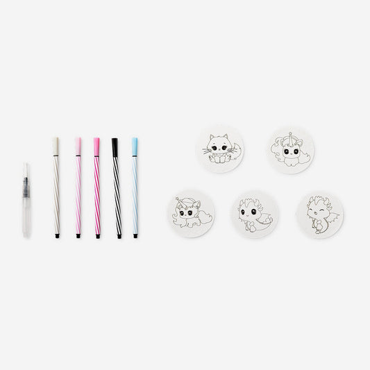 DIY 3D decor figures