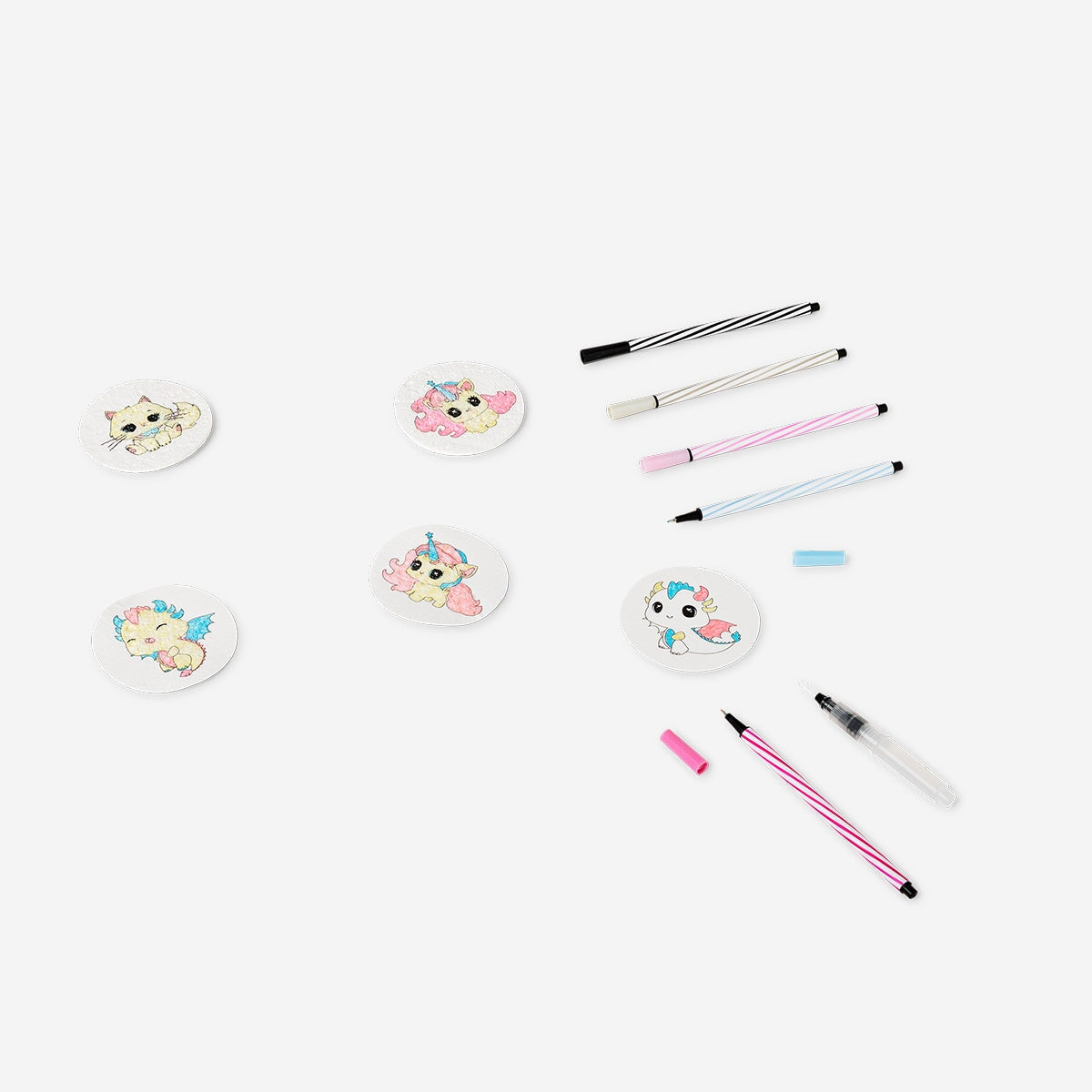 DIY 3D decor figures Hobby Flying Tiger Copenhagen 