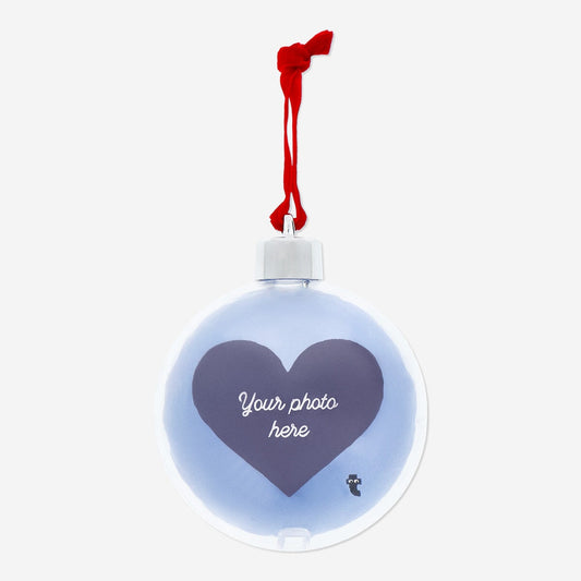 DIY Christmas bauble - Insert your own picture