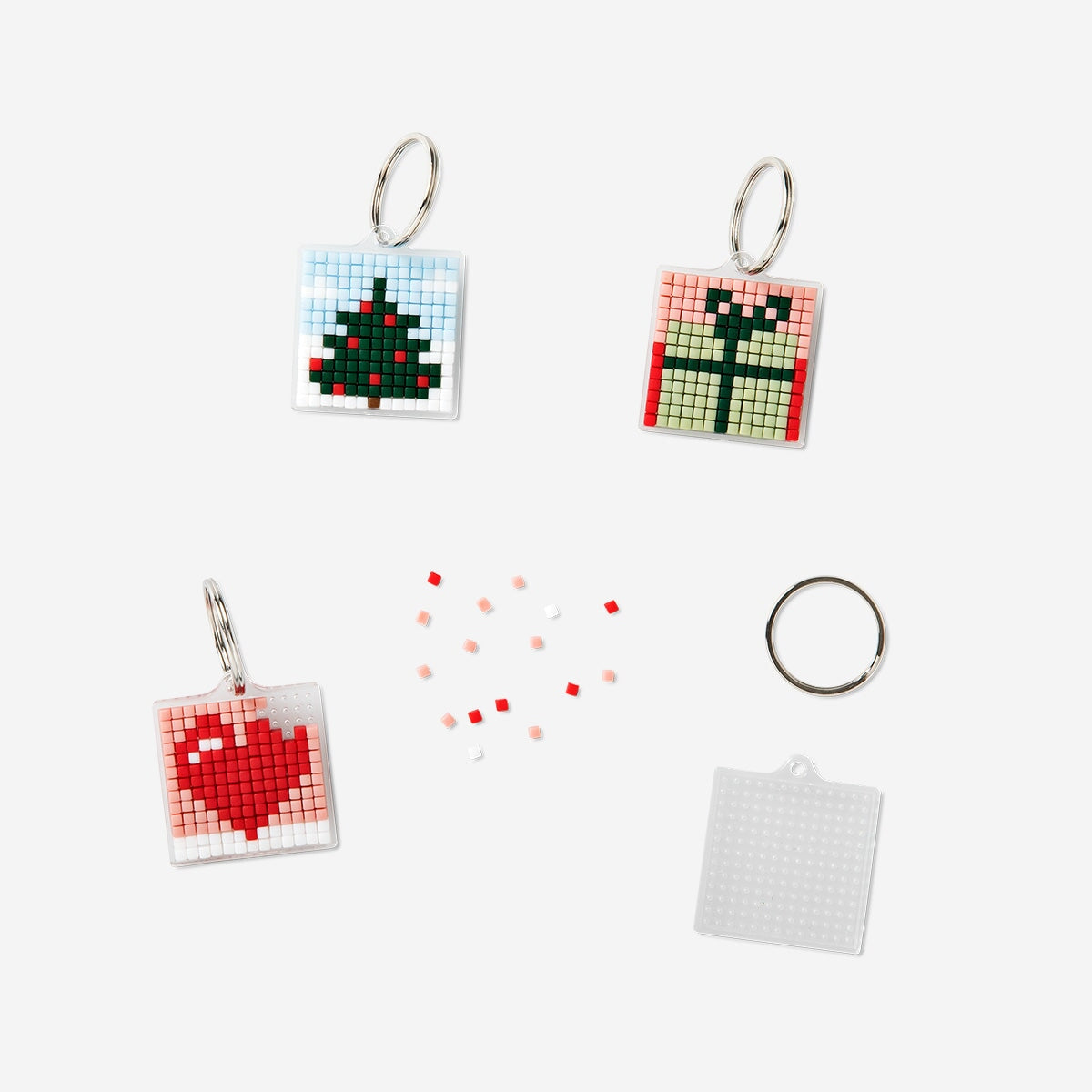 DIY Christmas Key Rings - 3 pcs Hobby Flying Tiger Copenhagen 