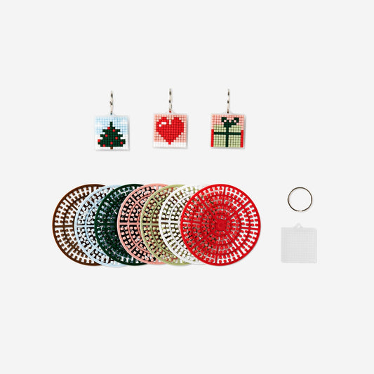 DIY Porte-clés de Noël - 3 pcs