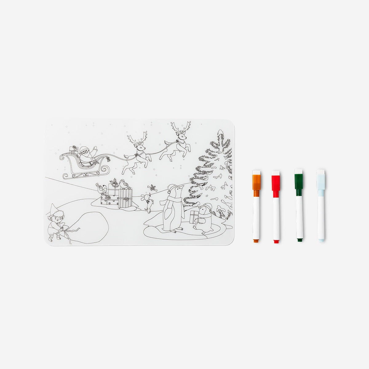 DIY Christmas Placemat Hobby Flying Tiger Copenhagen 