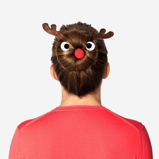 DIY Christmas reindeer hair kit