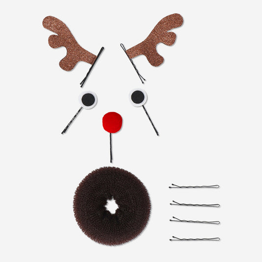 DIY Christmas reindeer hair kit