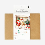 DIY Christmas scene with paint Hobby Flying Tiger Copenhagen 