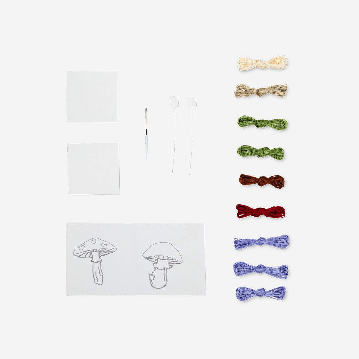 DIY coasters punch needle set hobby Flying Tiger Copenhagen 