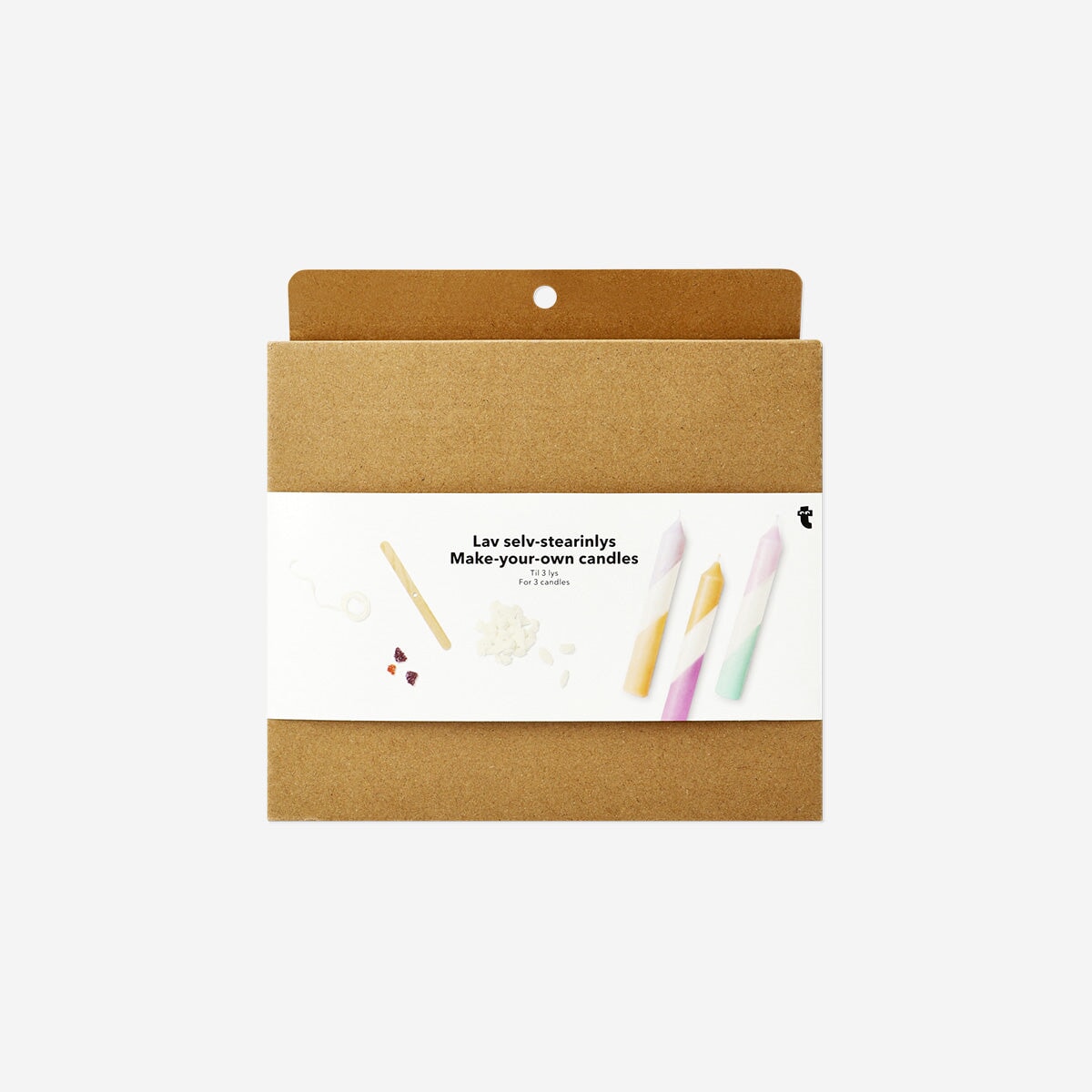 DIY dip dye candles - 3 pcs hobby Flying Tiger Copenhagen 