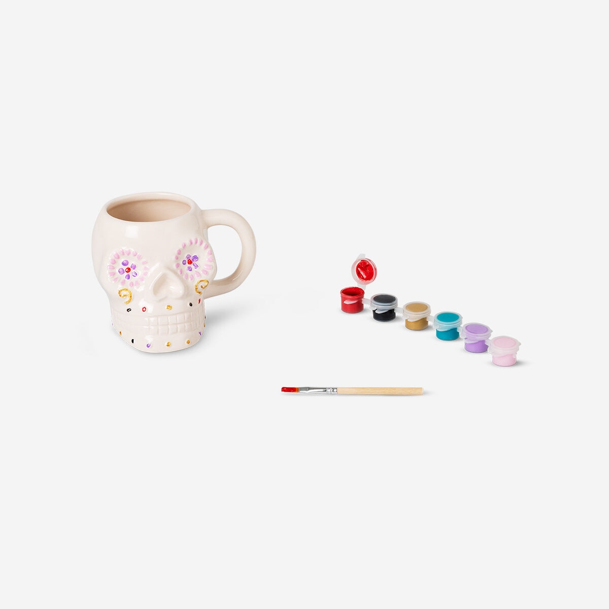 DIY sugar skull mug - 320 ml hobby Flying Tiger Copenhagen 