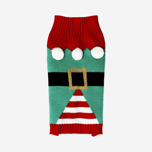 Dog sweater - Elf jumper