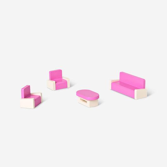 Doll's house livingroom furniture - 4 pcs