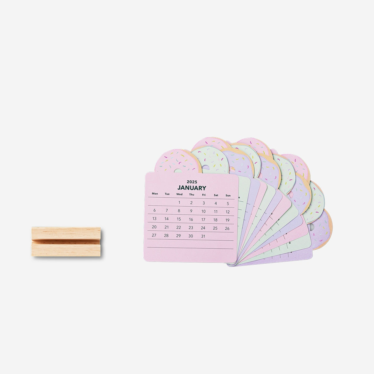 Donut Desk Calendar - English Office Flying Tiger Copenhagen 